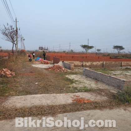 5 Katha plot price in Bashundhara R/A